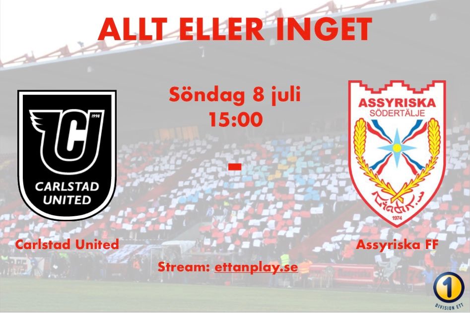 Inför: Carlstad United - Assyriska FF